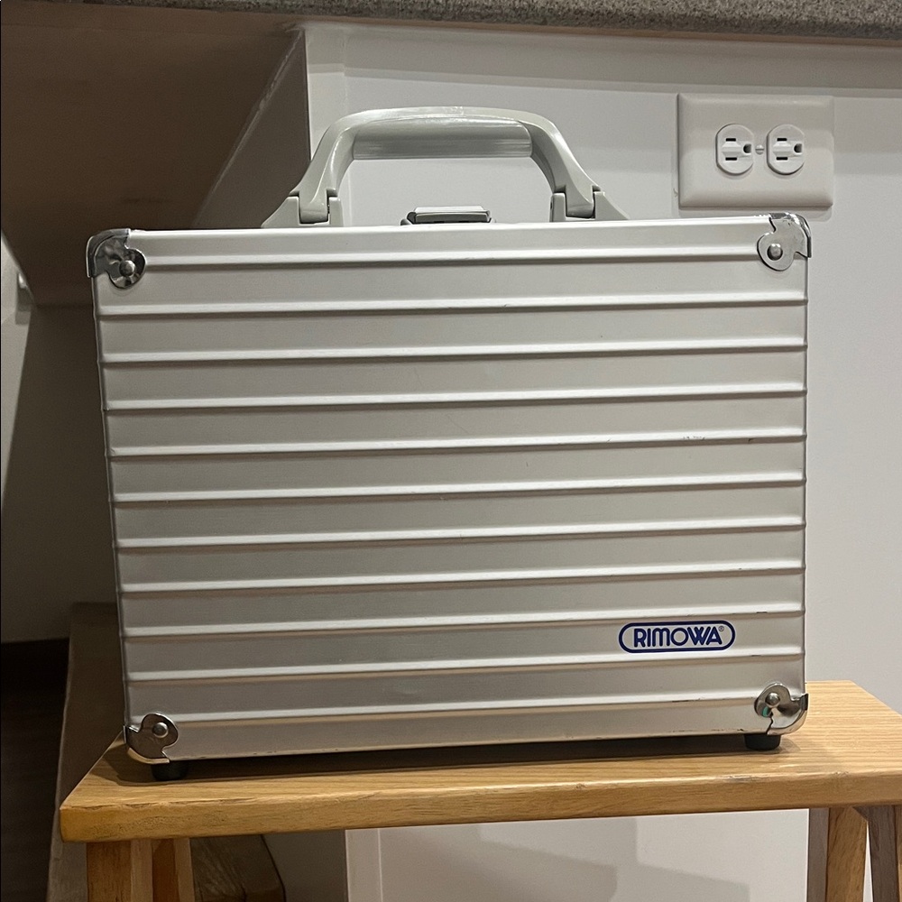 RIMOWA Aluminum Carry-On/ briefcase